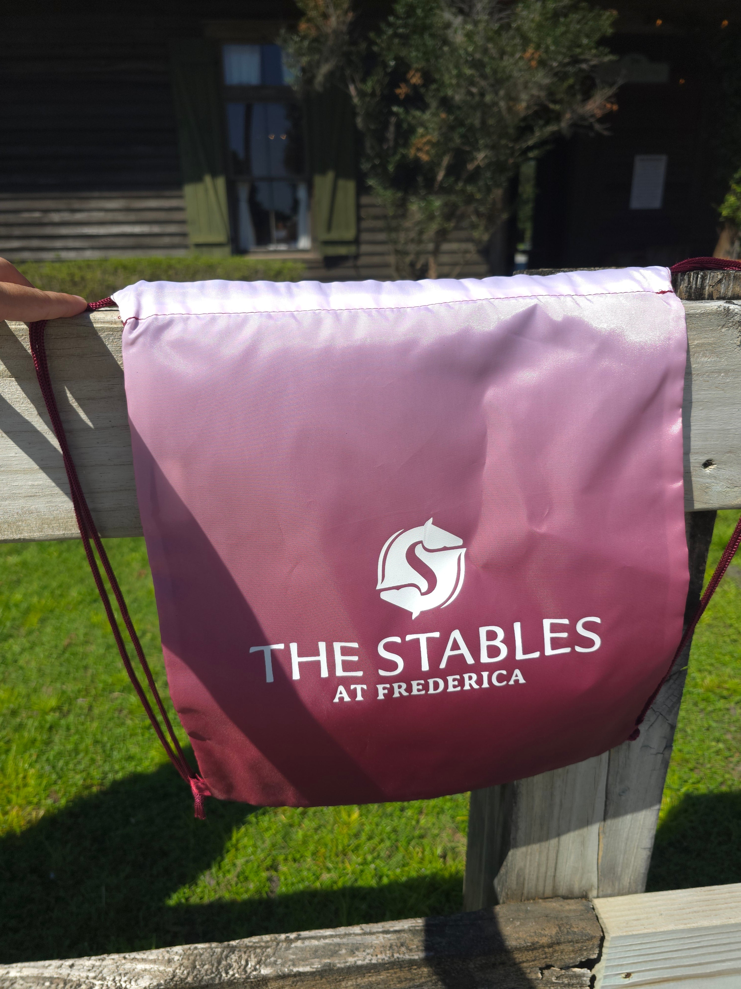 The Stables at Frederica Drawstring Bag