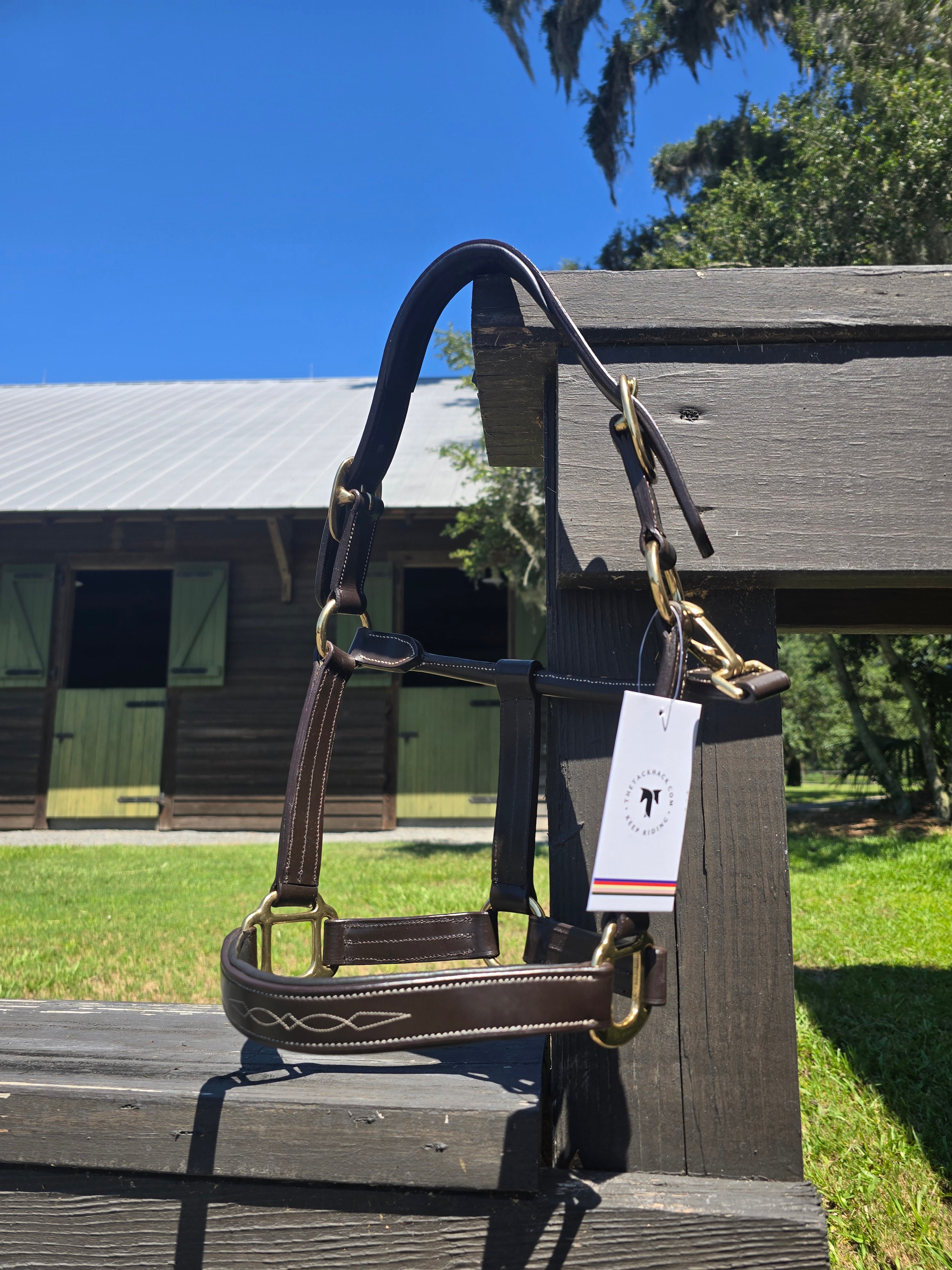 The TackHack Leather Halter