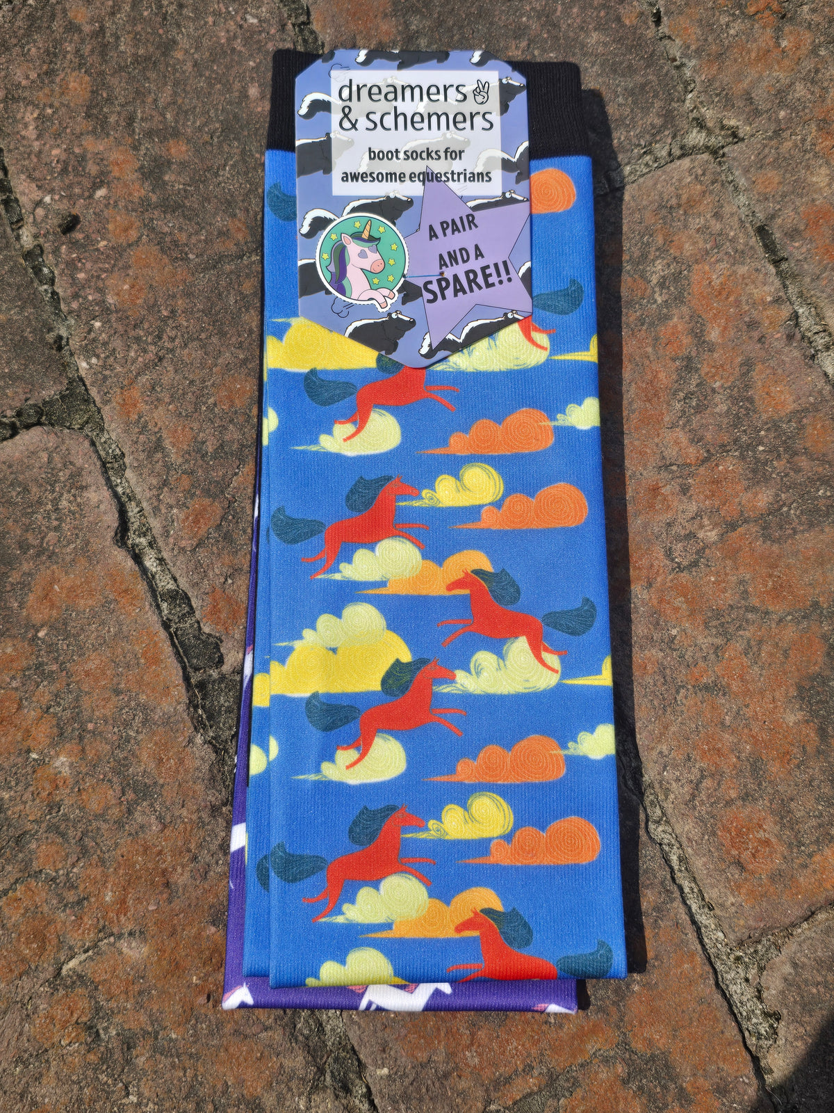 Dreamers &amp; Schemers Pair and a Spare Socks