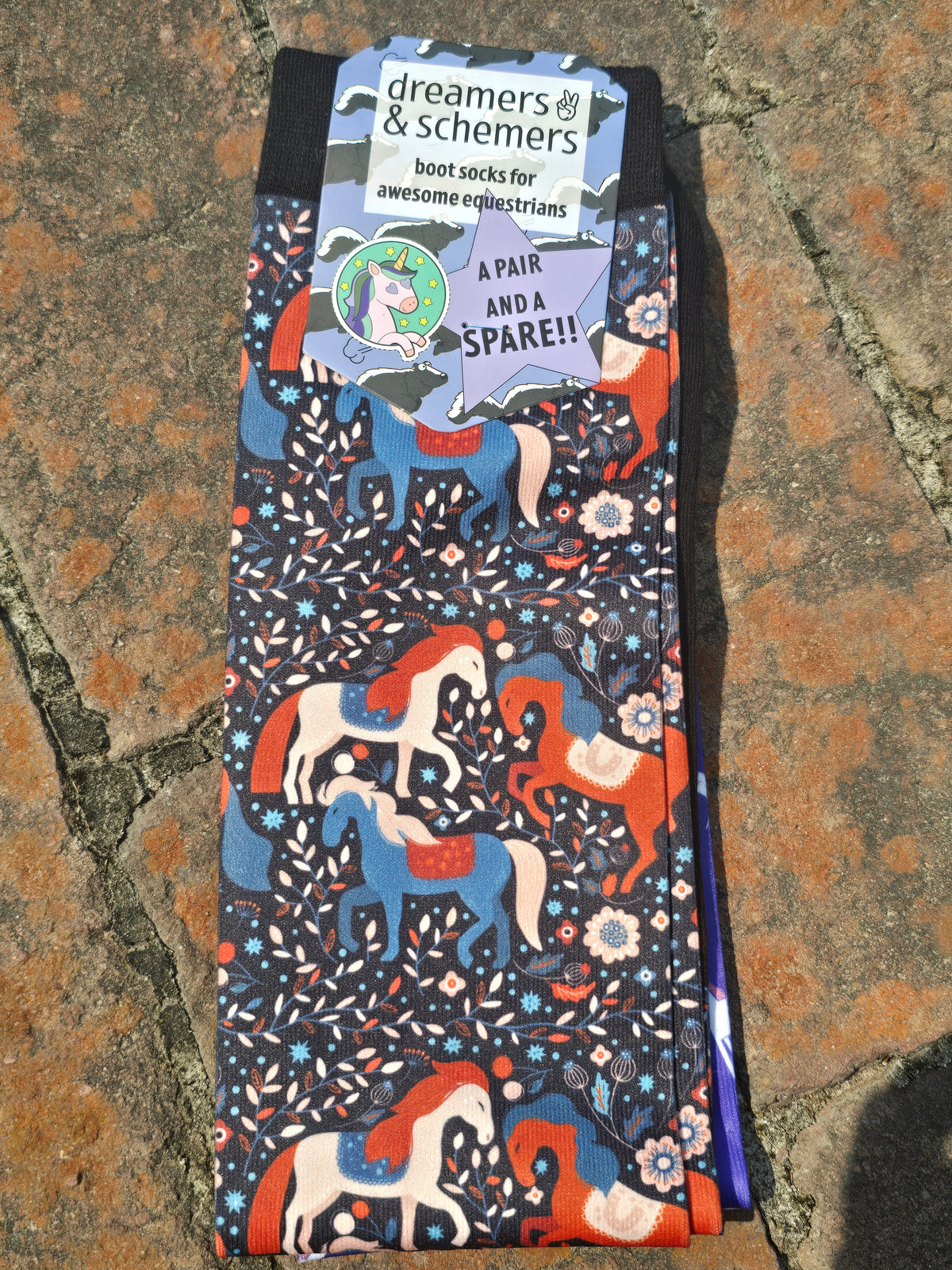 Dreamers &amp; Schemers Pair and a Spare Socks