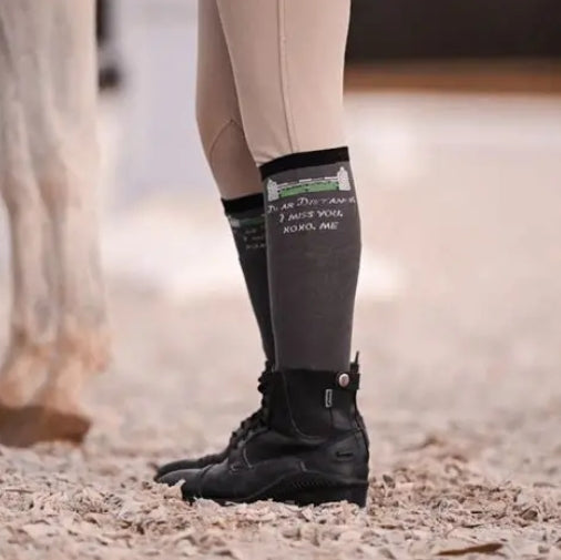 Dreamers and Schemers Tall Boot Socks - Dear Distance