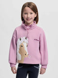 Mini Quinn Quarter Zip Sweat Fondant