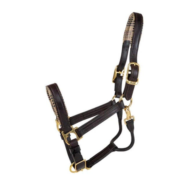 5/A Baker Signature Leather Halter