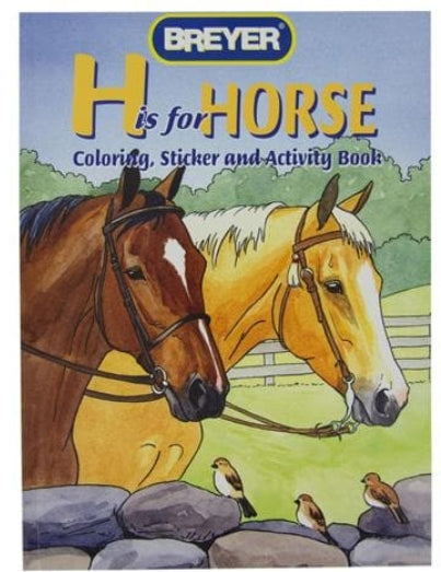 H is for Horse Coloring Book by Breyer