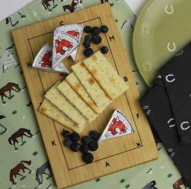 Mini Dressage Cutting Board - Equestrian Horse Gifts + Decor