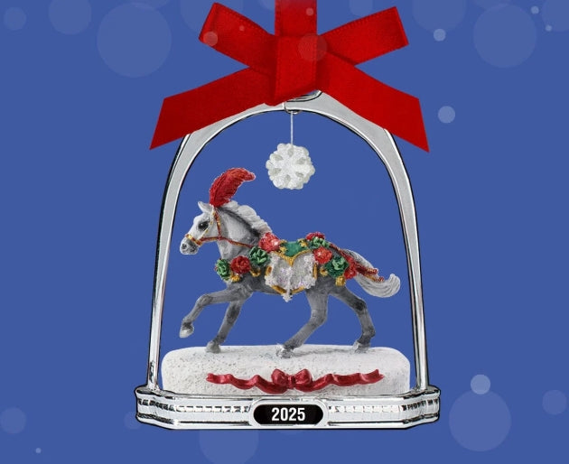 Christmas in Bloom | 2025 Stirrup Ornament
