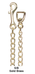 24" Solid Brass Chain
